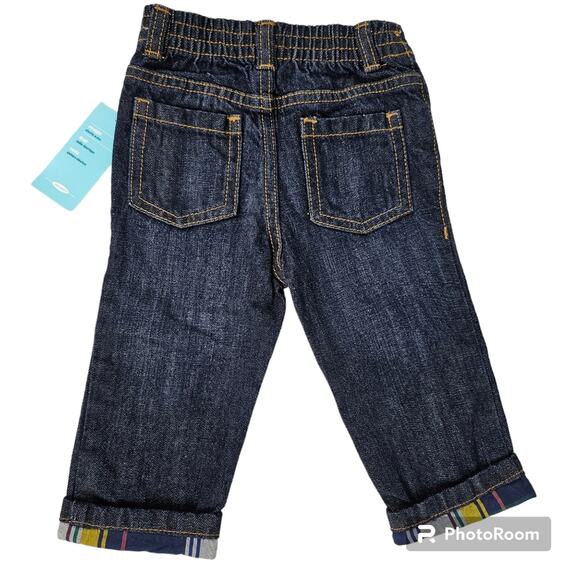 Old Navy Straight Leg Jeans NWT Baby Size 6-12 Months - Picture 4 of 6
